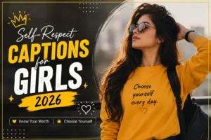 Self-Respect Captions for Girls 2026